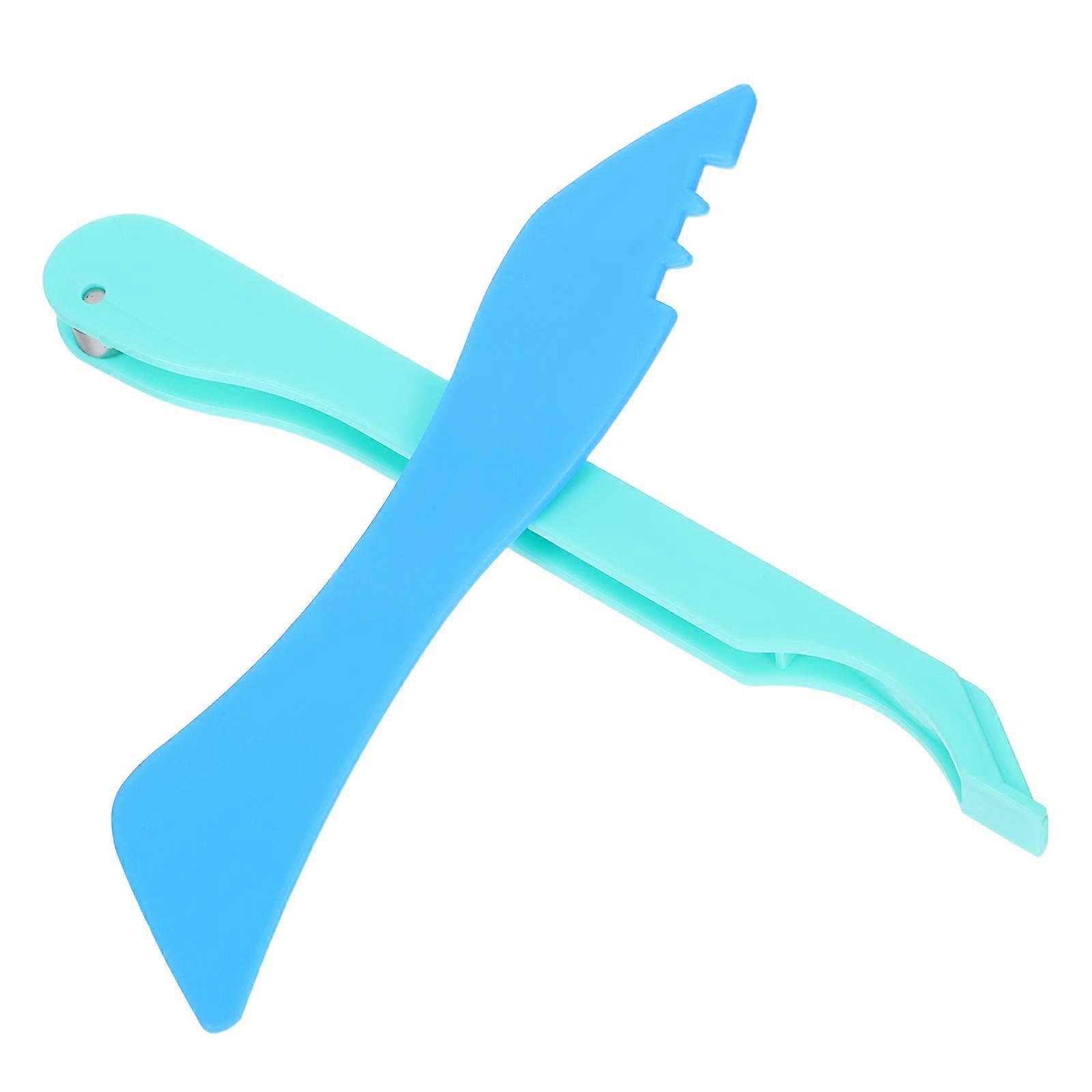 Stained Glass Copper Foil Tool for Crafting 2Pcs Plastic Hand Applicator