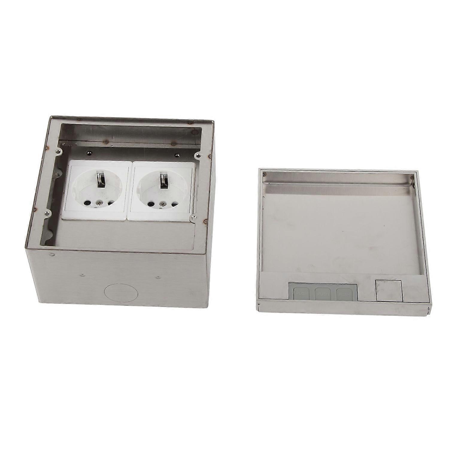Power Strip Dual  Standard Sockets Connection Box Outlet Socket Receptacle AC