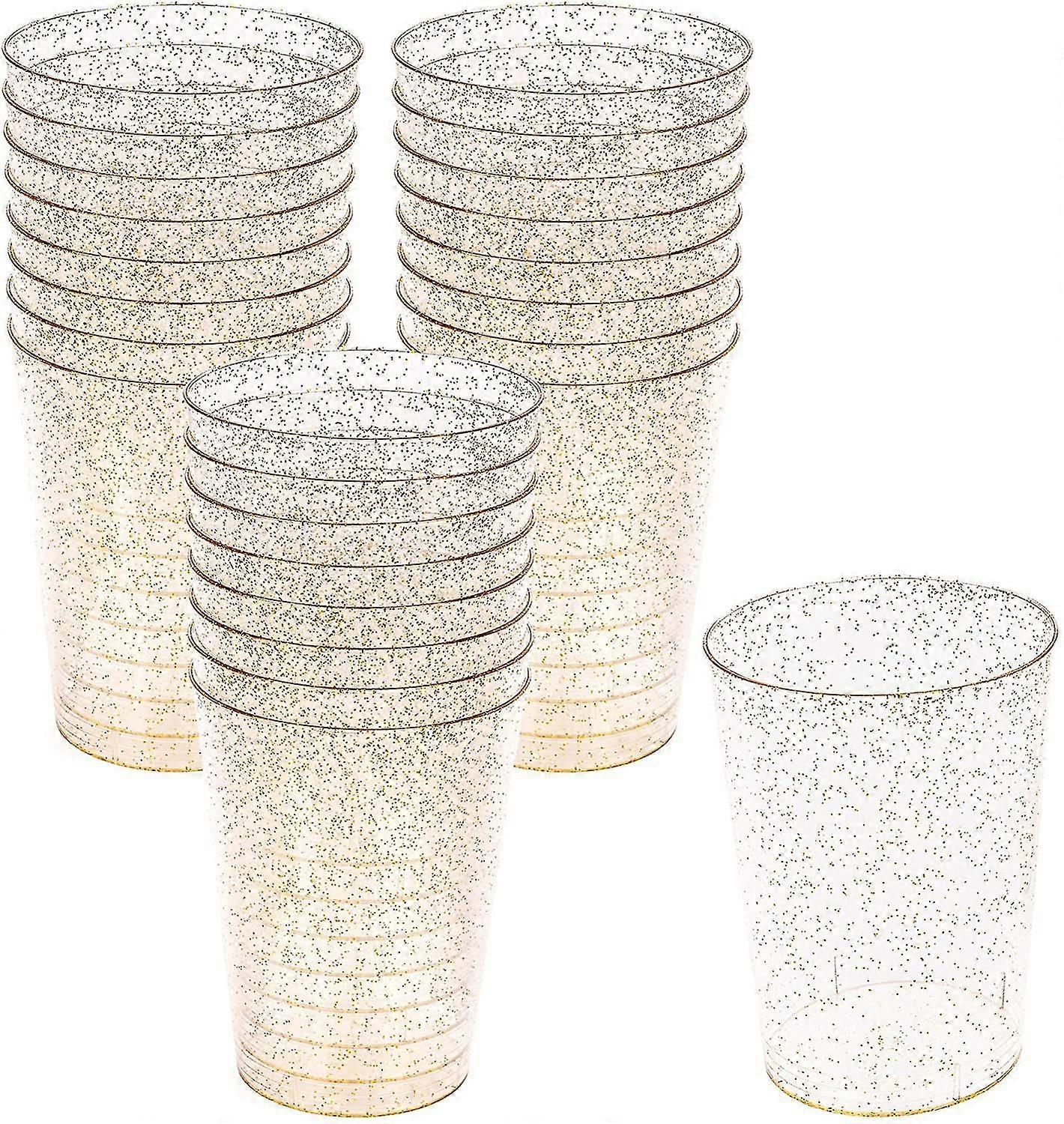 50 Premium Multipurpose Plastic Cups - 360ml