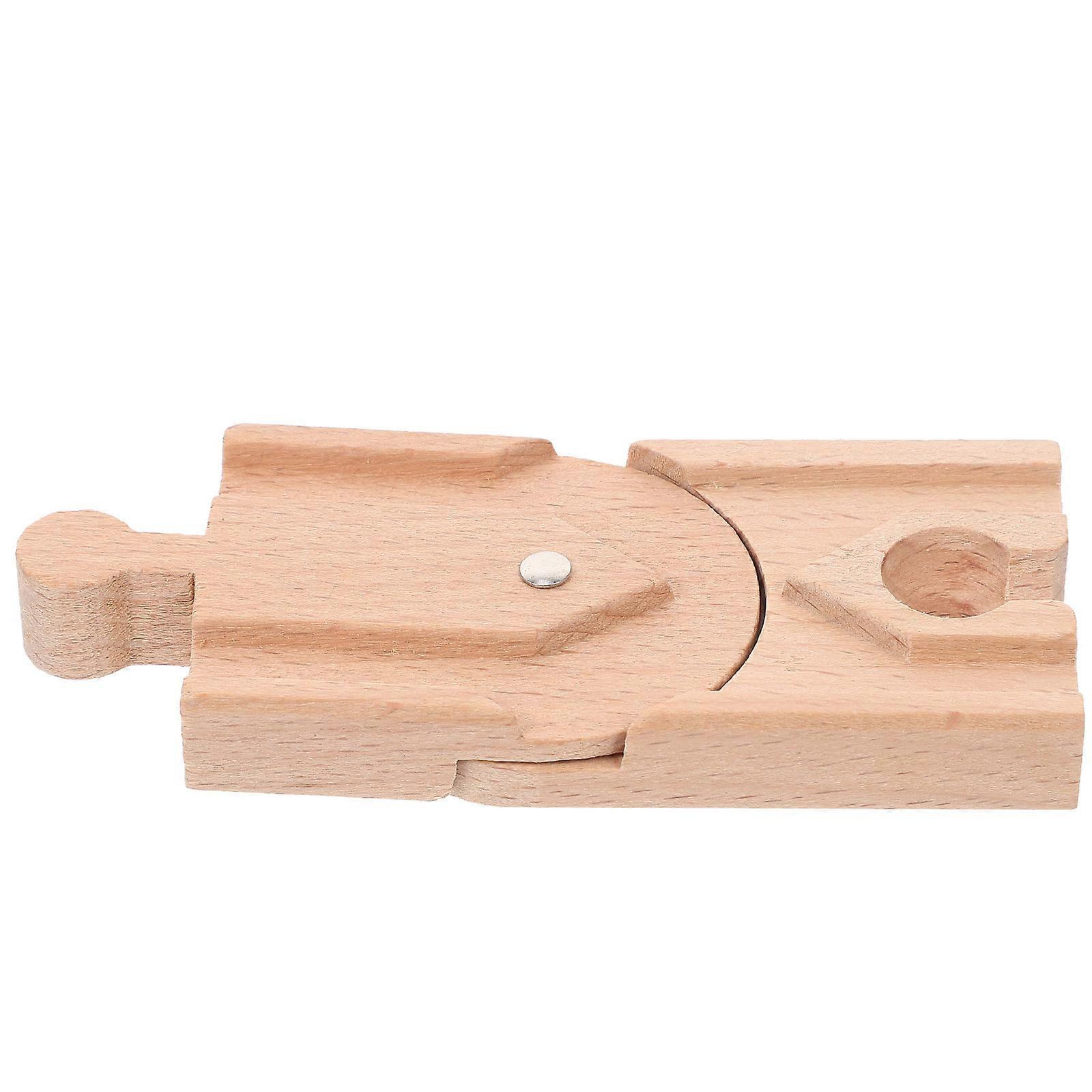 Wooden Railway Train Track Expansion Block Railway Track Train Track Scene Layout Prop