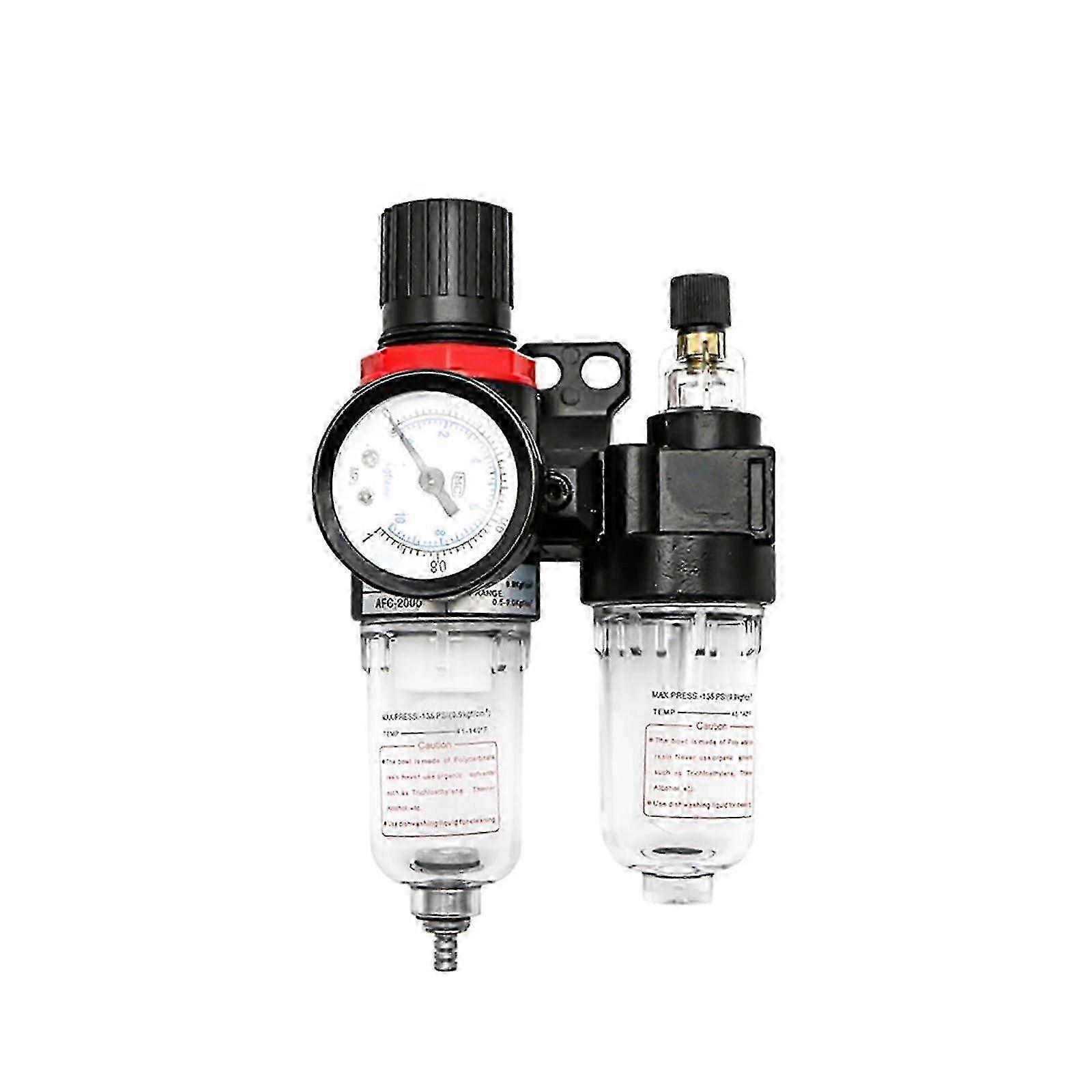 AFC2000 AFR2000 AL2000 G1/4 air compressor oil and water separator air filter is used to reduce the pressure valve regulator (AFC2000)