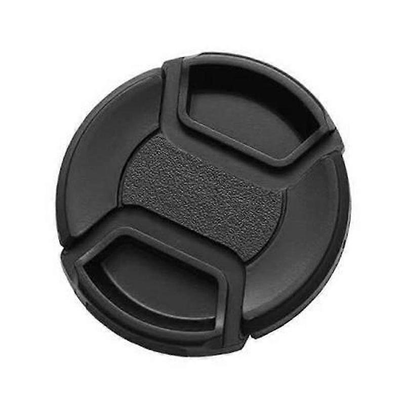 49mm Lens Cap with String Universal Front Lens Filter Cover Durable Scratch Protection