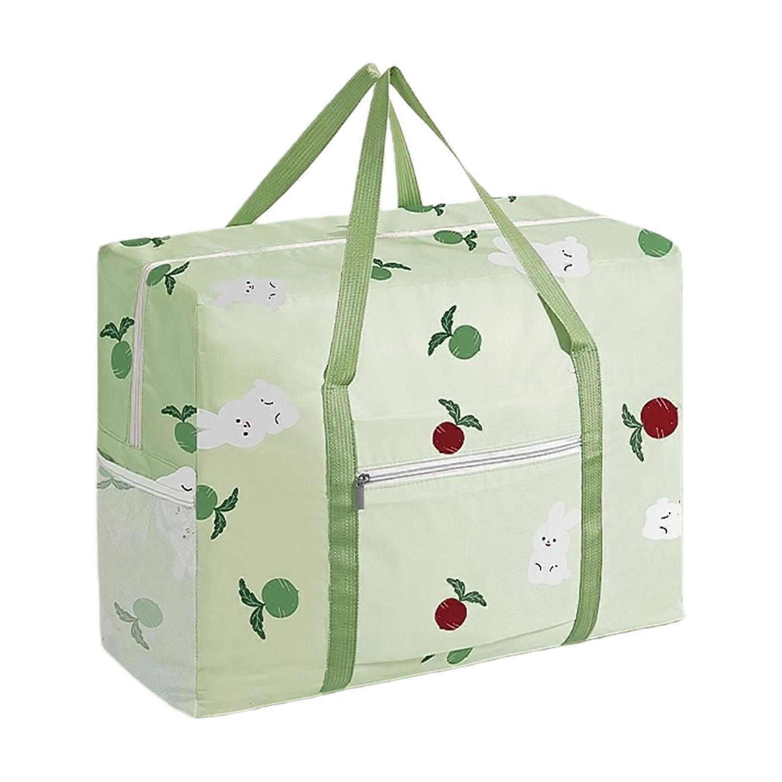 Sturdy Oxfords Cloth Storage Bag With Handles for Relocating Clothes Bedding Large Capacity Container  m