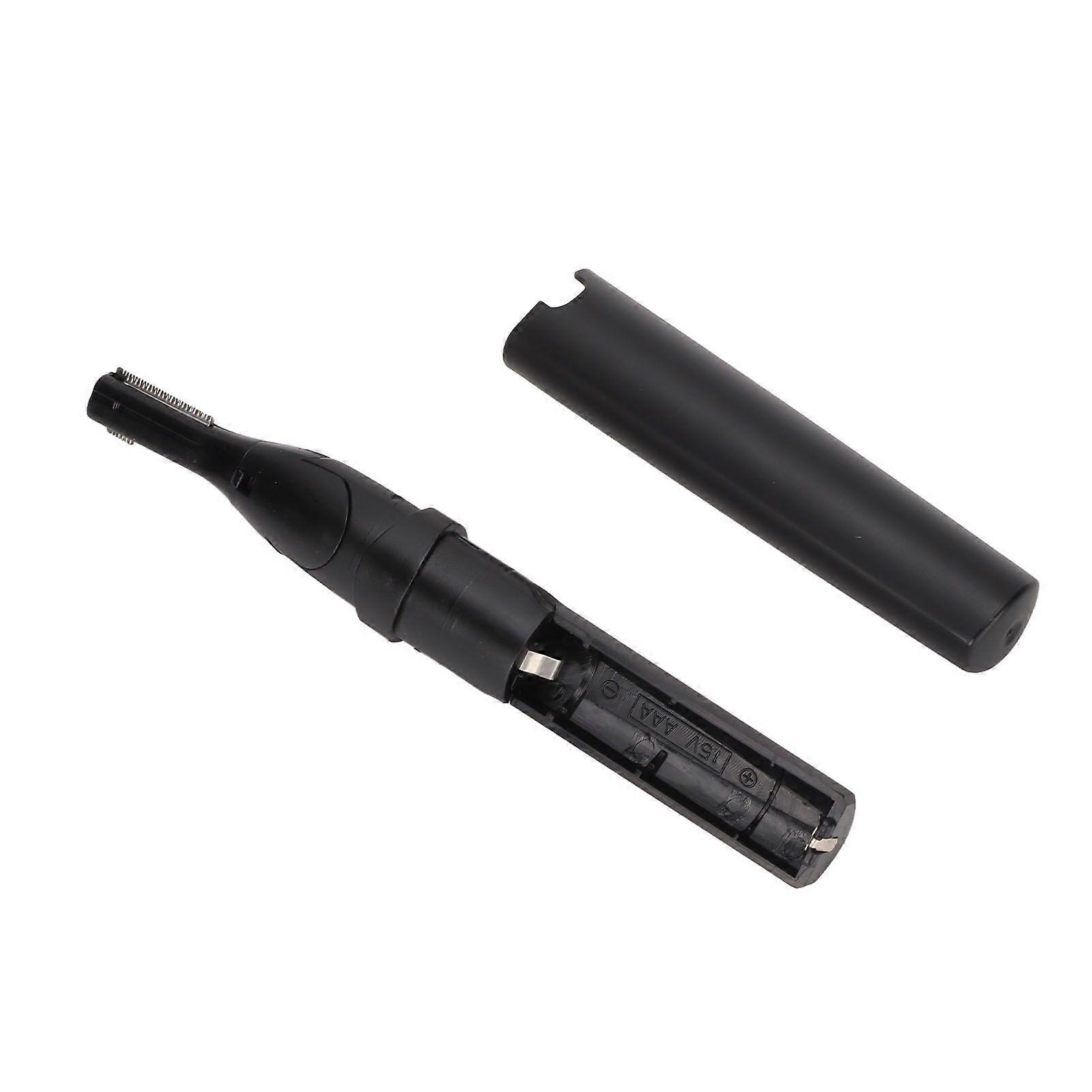 Electric Eyebrow Trimmer Rotating Head Powerful Motor One Button Start Multifunction Eyebrow Trimmer for Travel