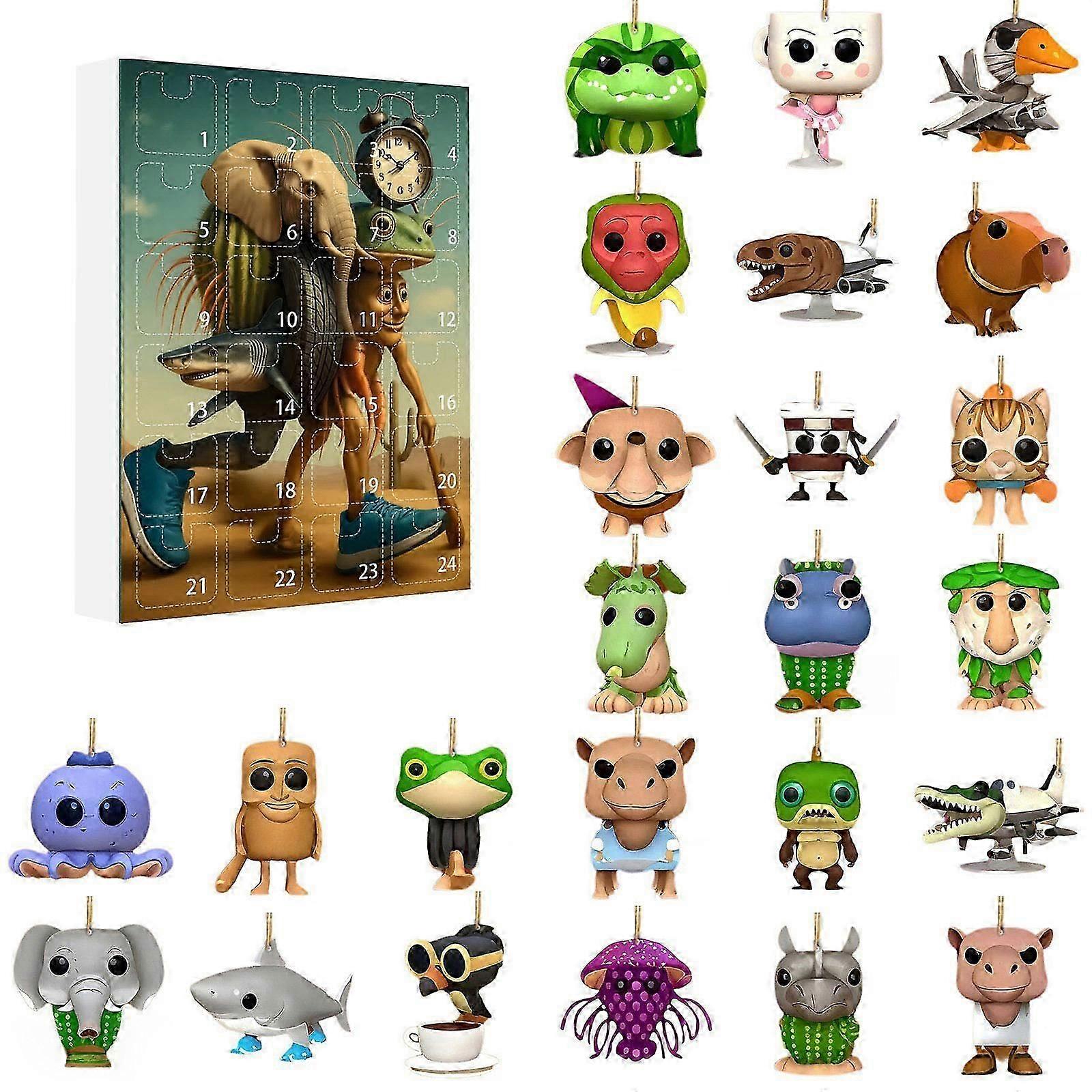 Italian Tung Tung Tung Sahur Blind Boxes Collection Containing Unique Creatures For Brainrot Enthusiasts Display [jkw]