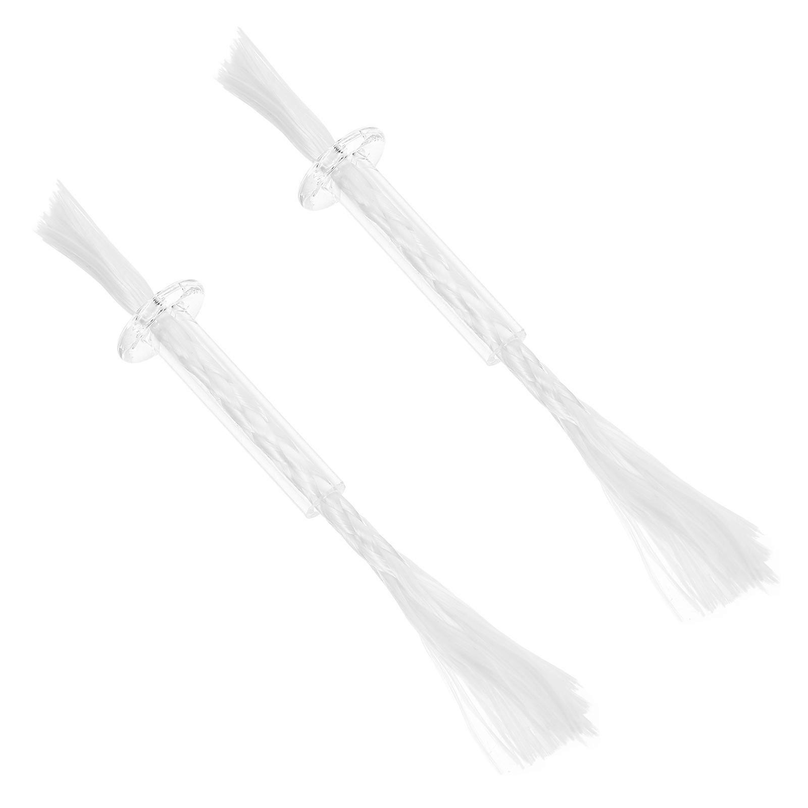 Pavios de algodão para lâmpadas a óleo, substituição de pavios, 2 unidades, para uso doméstico.