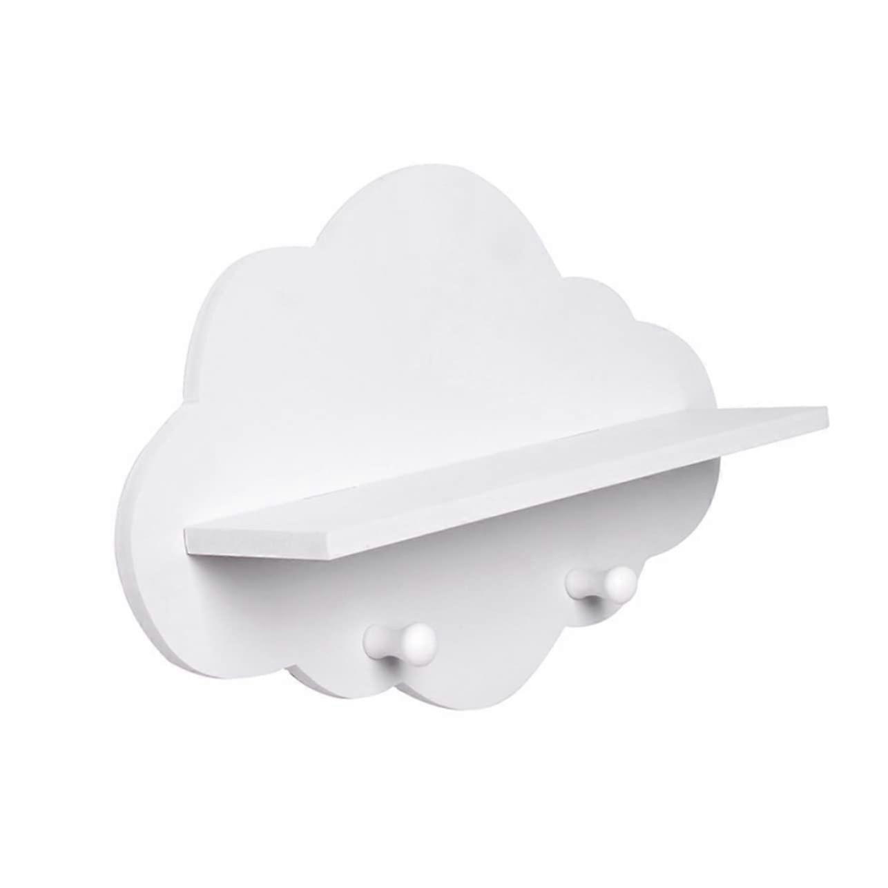 Wall Mounted Coat Hook Shelf with Hanging Storage Rack for Entryway and Home Decor