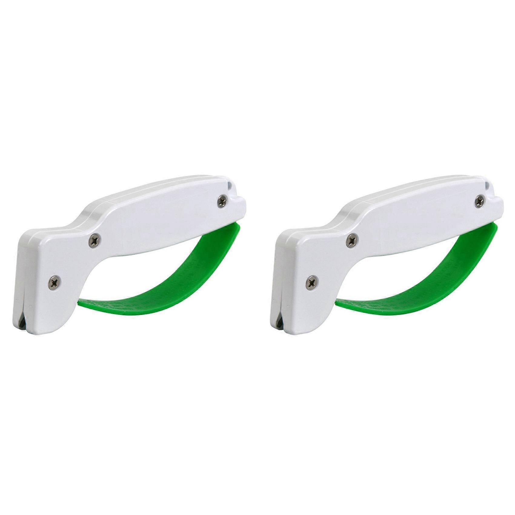 2X Tool Sharpener, Sharpening Knives, Cleavers, Axes, Machetes, Serrated Blades, Double Edge Cutting Blade Sharpener