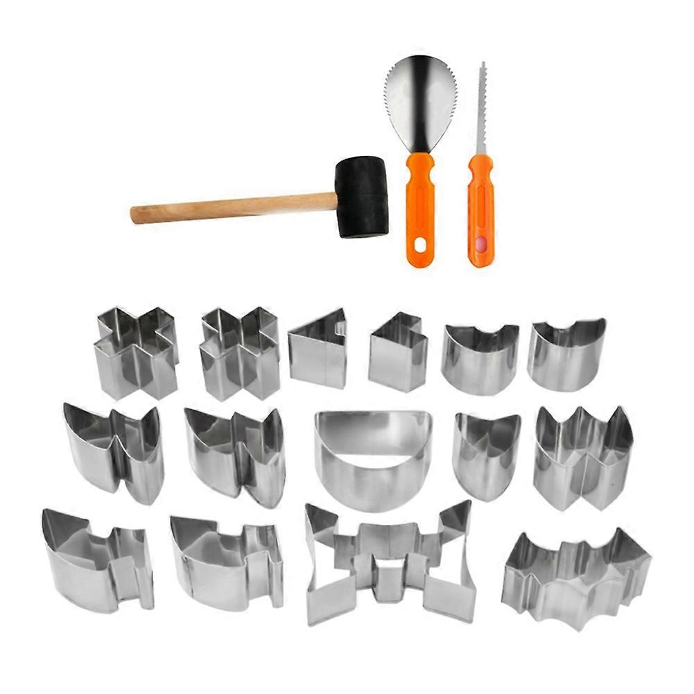 Halloween Pumpkin Carving Kit Cookie Cutter Baking Mold