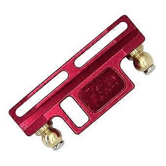 for WPL D12 1/10 RC Truck Car Upgrade Parts Metal Steering Group Assembly Steering Block Spare Accessories,Red