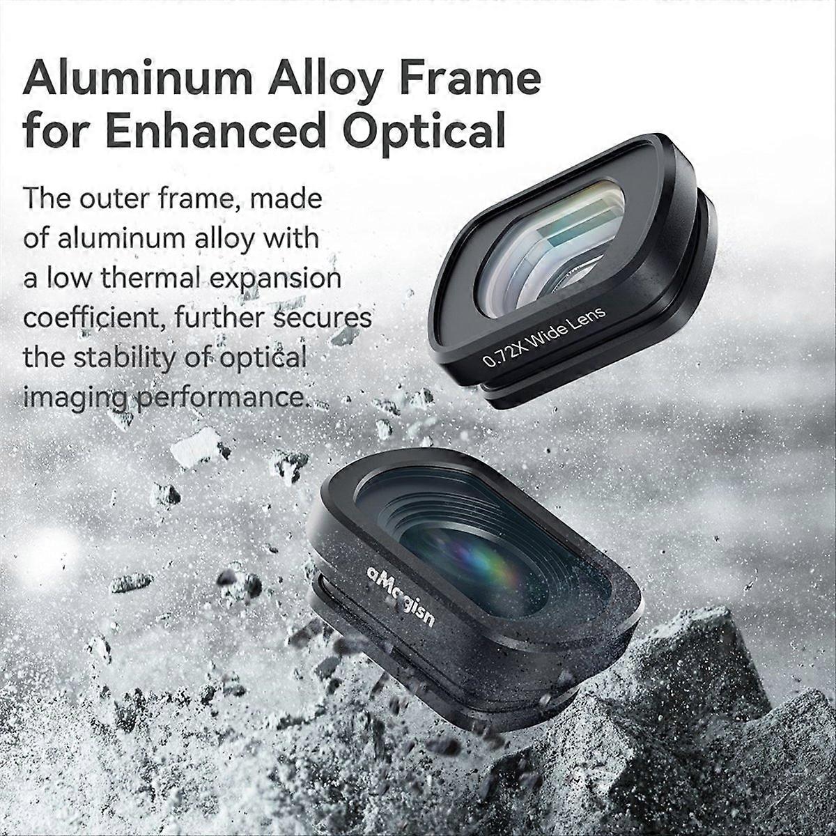  Wide-Angle Lens for Pocket 3 Magnetic Mount Action Camera