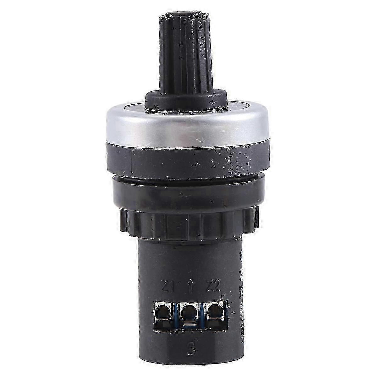 10K Potentiometer 22mm Governor VSD VFD Black Rotary Control for Speed Adjustment in Industrial Applications