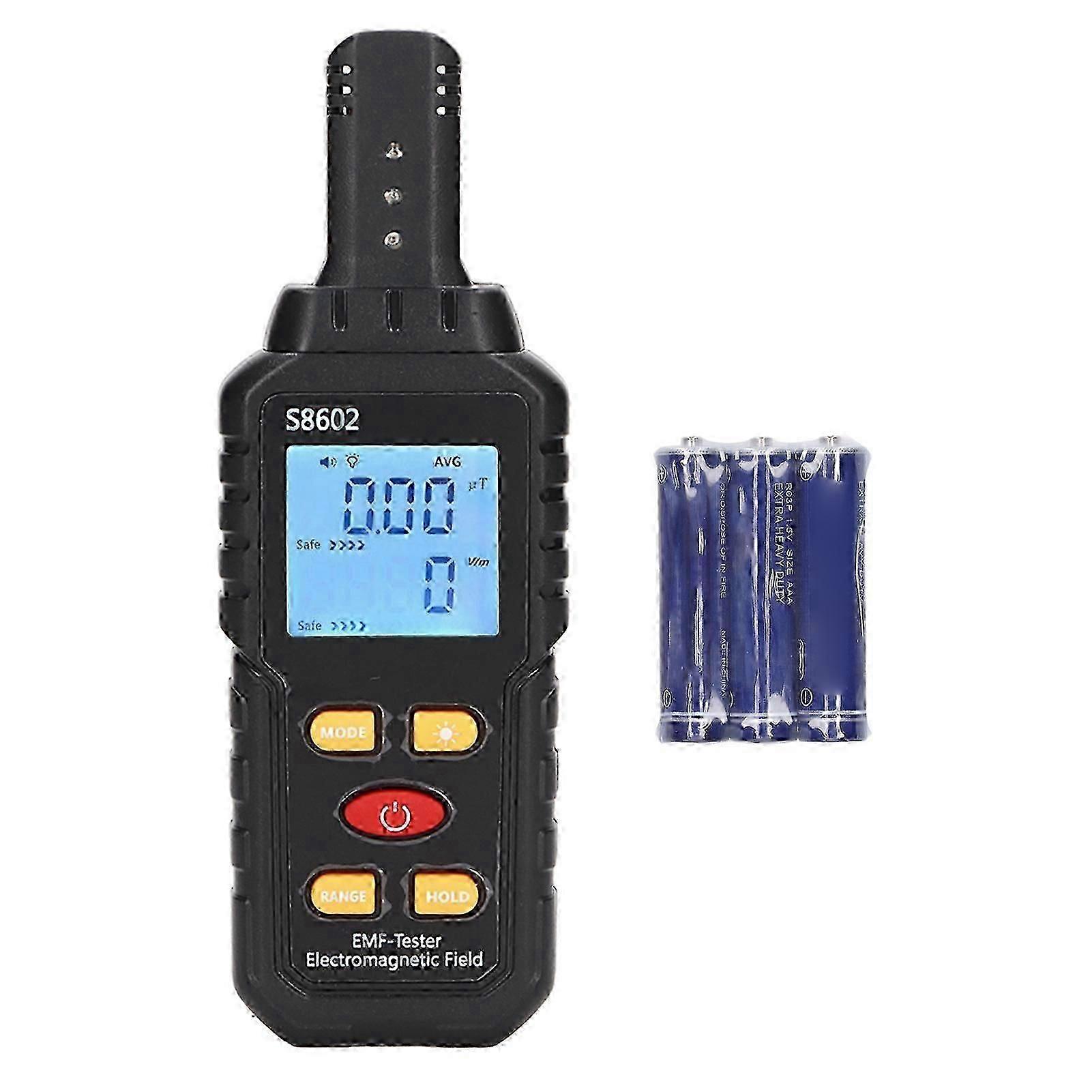 Digital EMF Detector Electromagnetic Radiation Tester Magnetic Field Meter for Home and Office Environment Monitoring