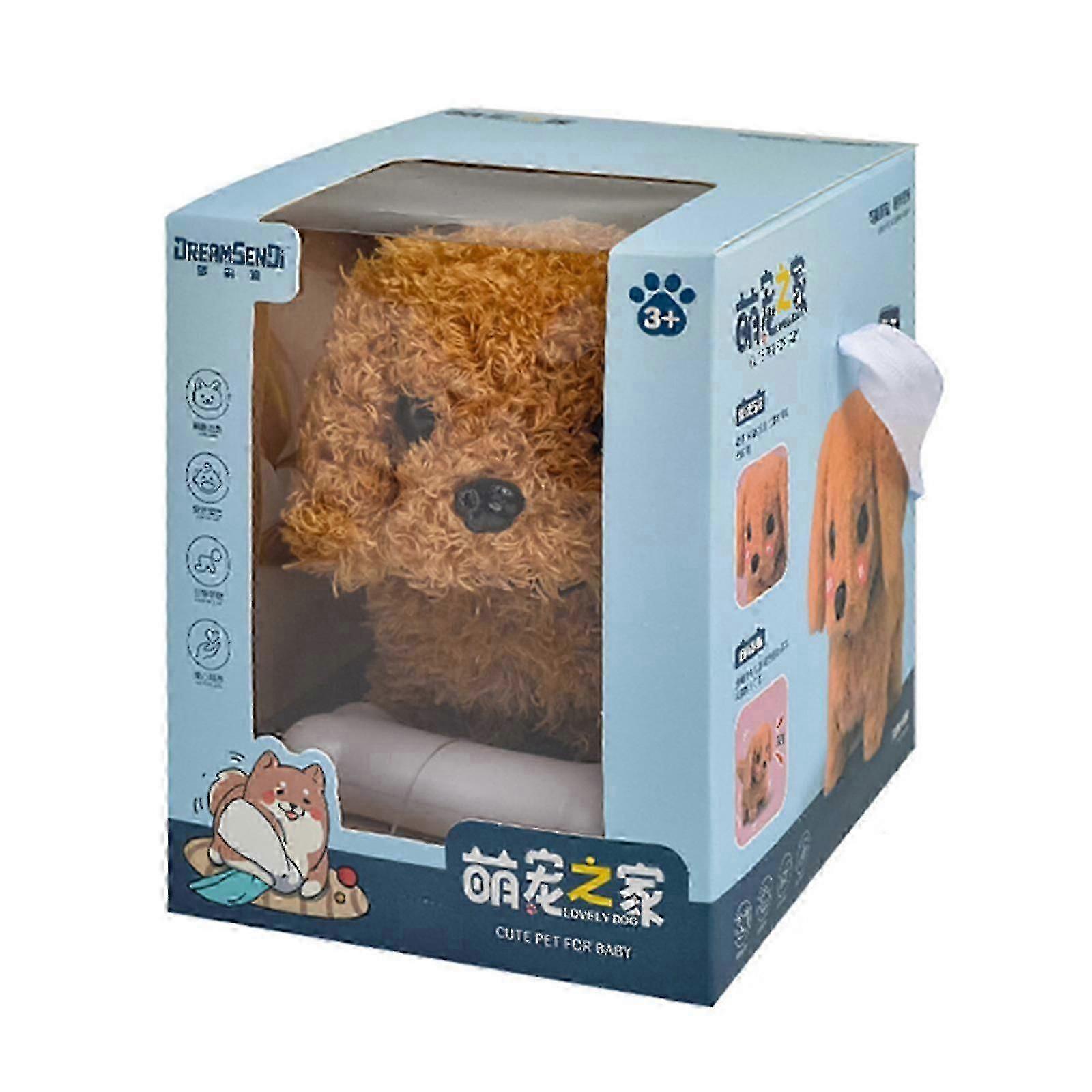 Robot Puppy,my Realistic Robot Puppy Milow Realistic Walking Teddy Plush W/ Box