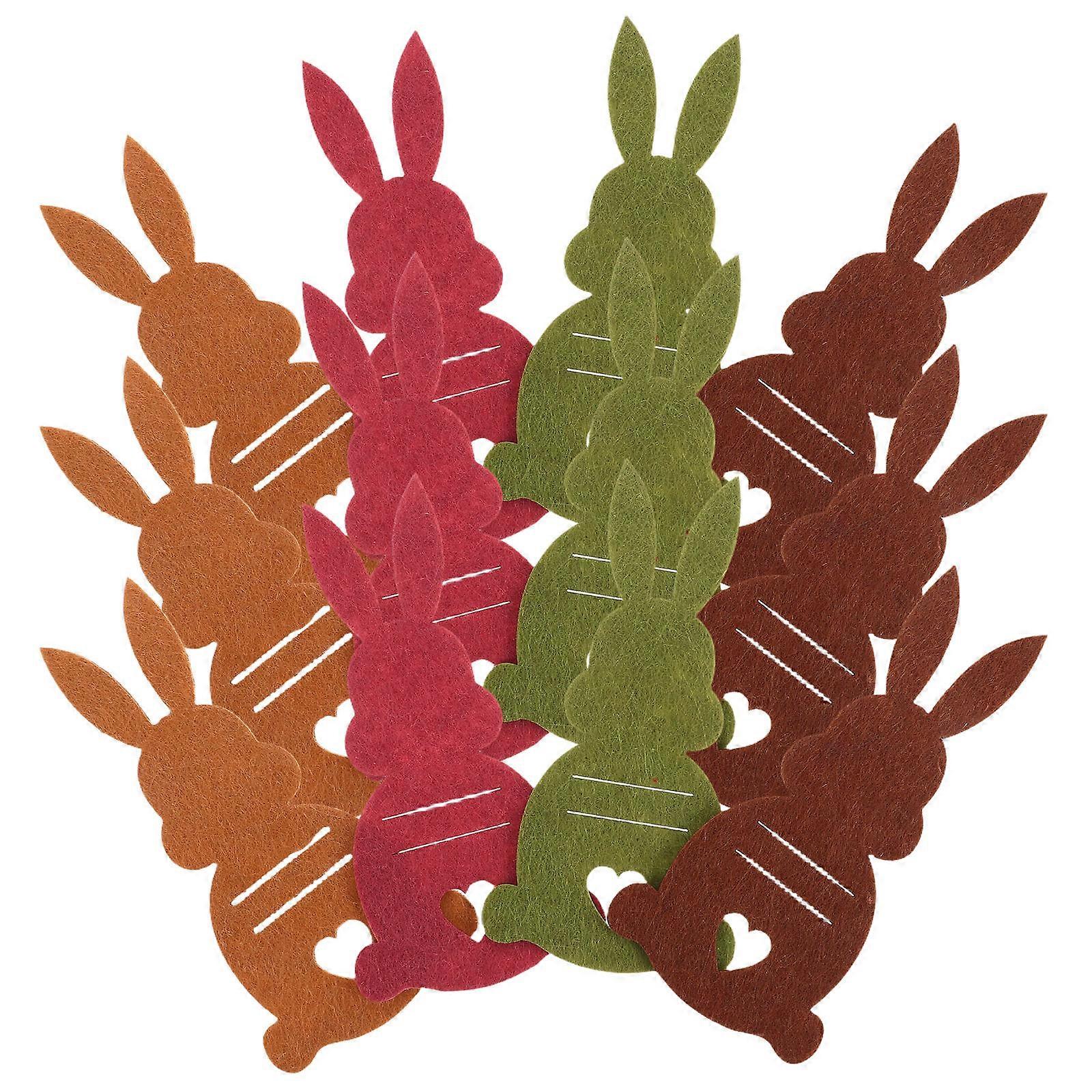 12Pcs Easter Clips and Table Card Holders for Festive Decor