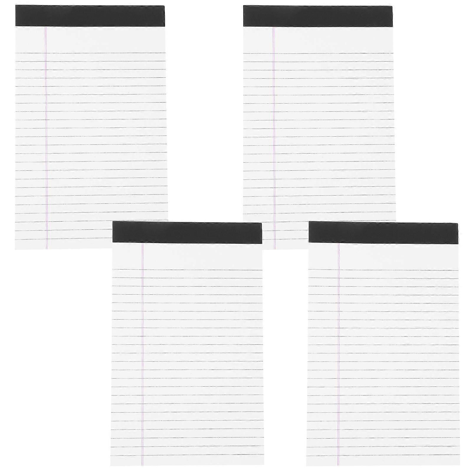 Notepad Legal Pad for Office 4Pcs Portable Multi-Function Memo Pad