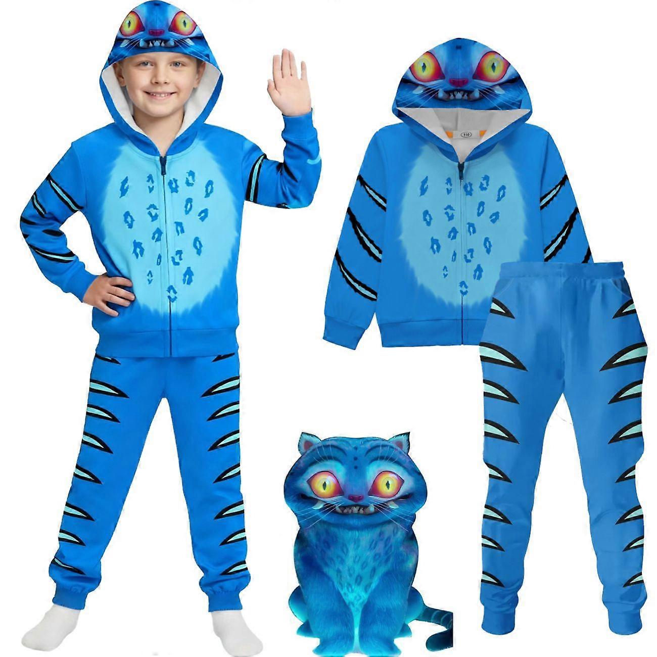 Ensemble sweat-shirt à capuche et pantalon pour enfants, inspiré de la K-Pop Demon Hunters