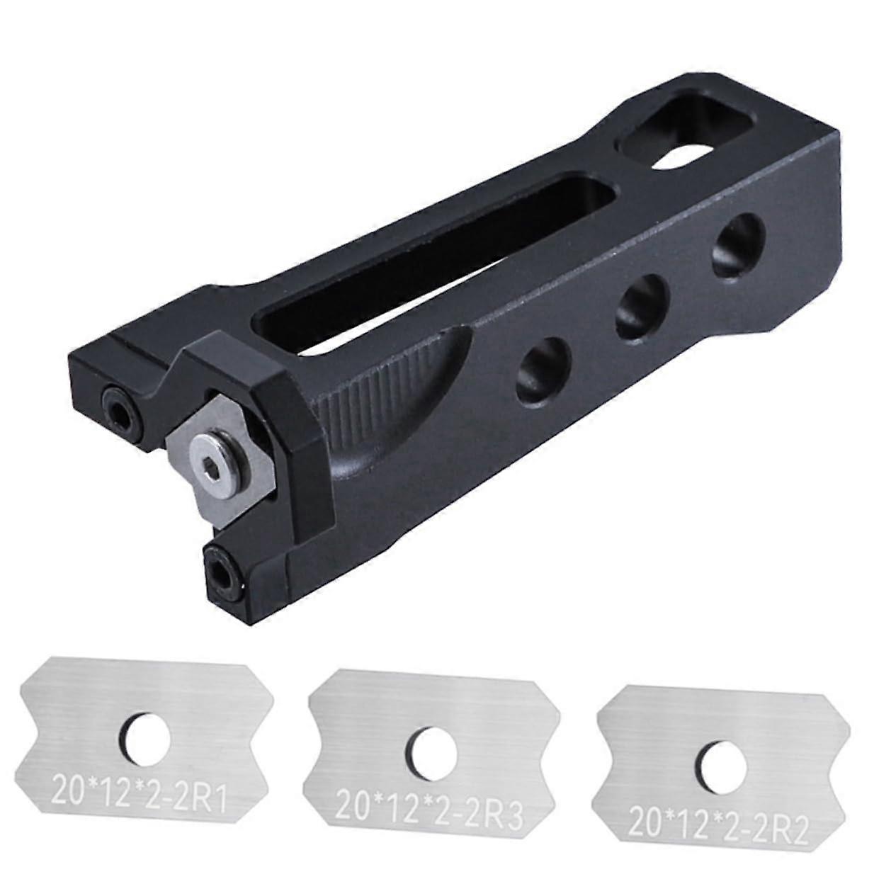 Woodworking Hand Plane Block Plane with Ergonomic Comfort Grip and Multiple Blades for Precision Finishing