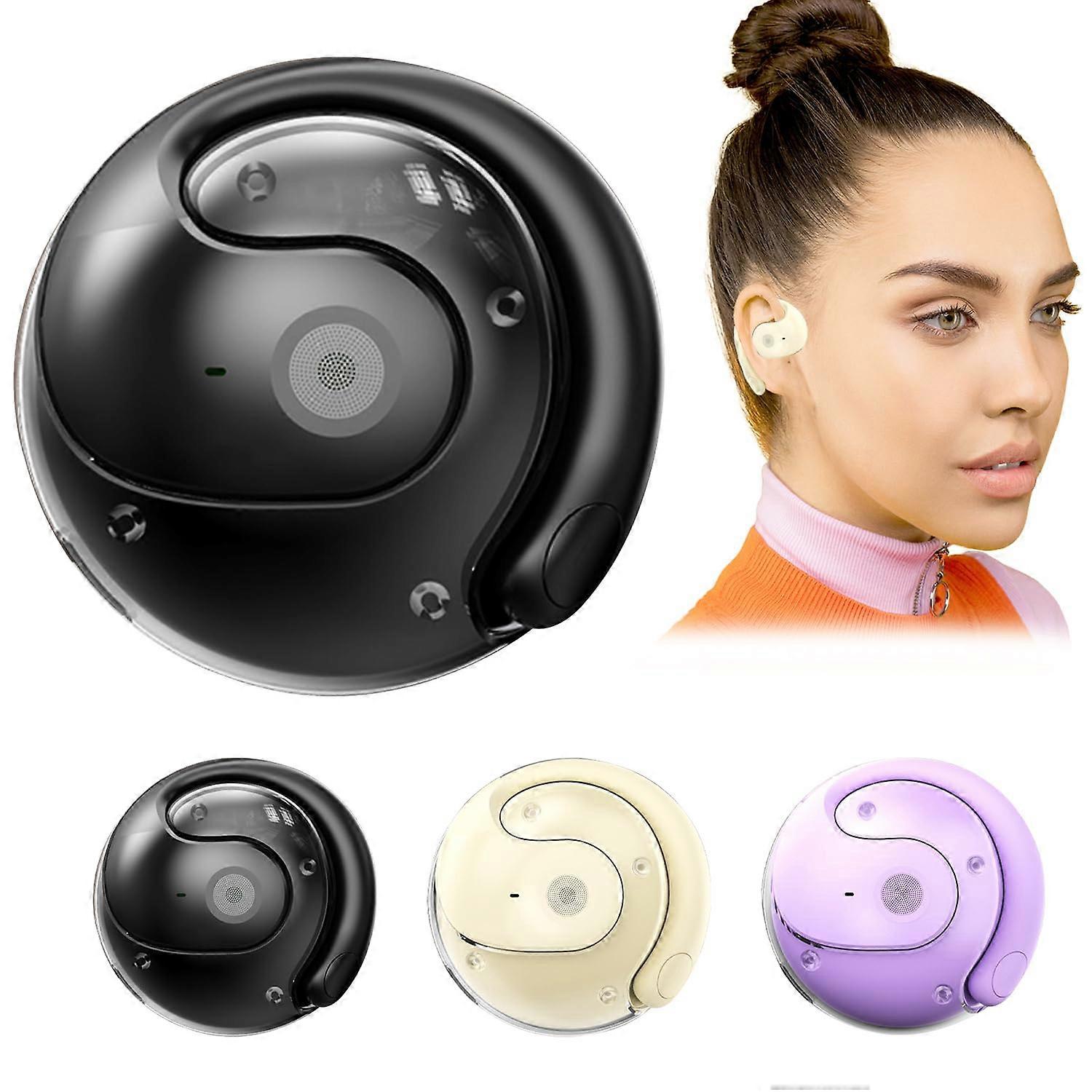 Language Translator Earbuds with Instant 75Language RealTime Translation, Wireless Bluetooth, Black