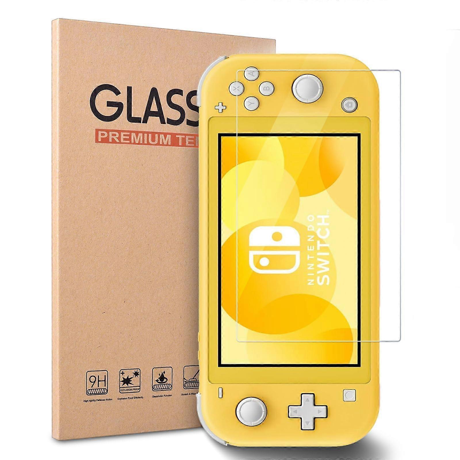 Tempered Glass Screen Protector for Nintendo Switch Lite, UltraThin 9H ScratchResistant Clear Guard