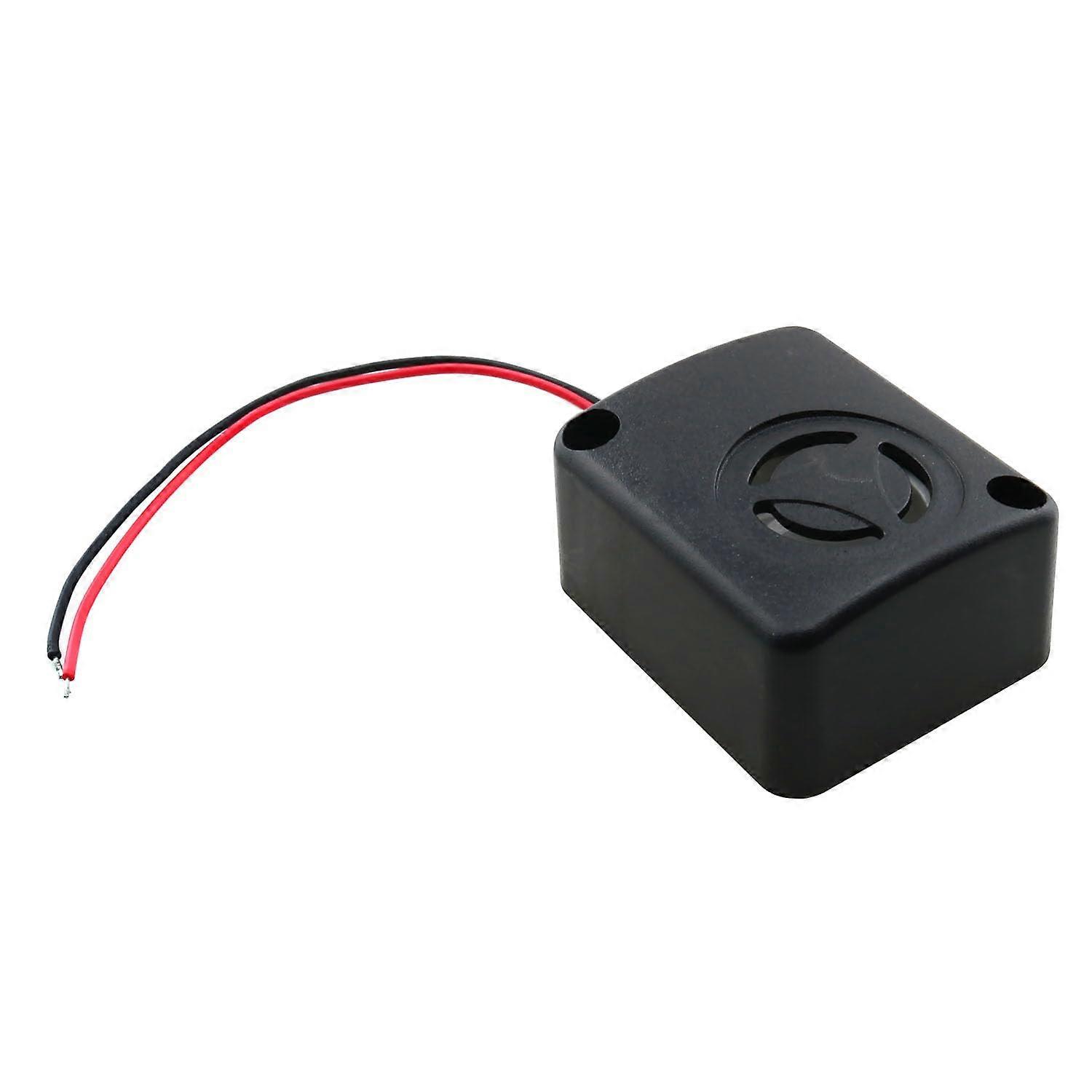 12V Piezo Buzzer 110dB Loud Alarm with Bracket for Car Door Lock and Security Systems