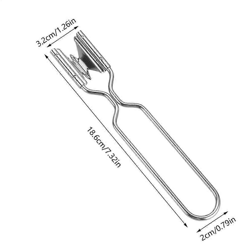 Creative V-shaped pineapple seeder digging shovel, one click eye and skin removal tool kitchen fruit processing multifunctional