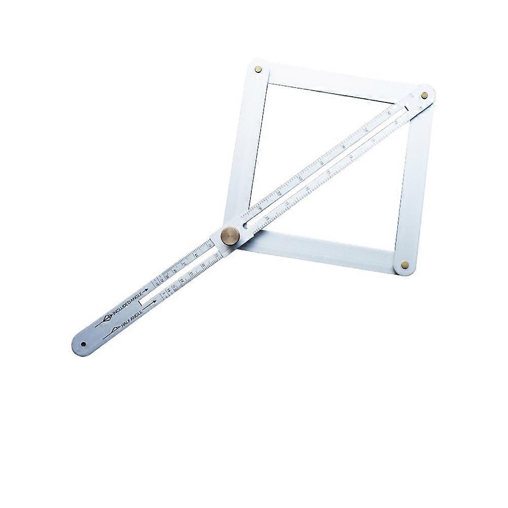 Measuring Tool Aluminum Alloy Angle Finder for Measurement Use 3Pcs Set