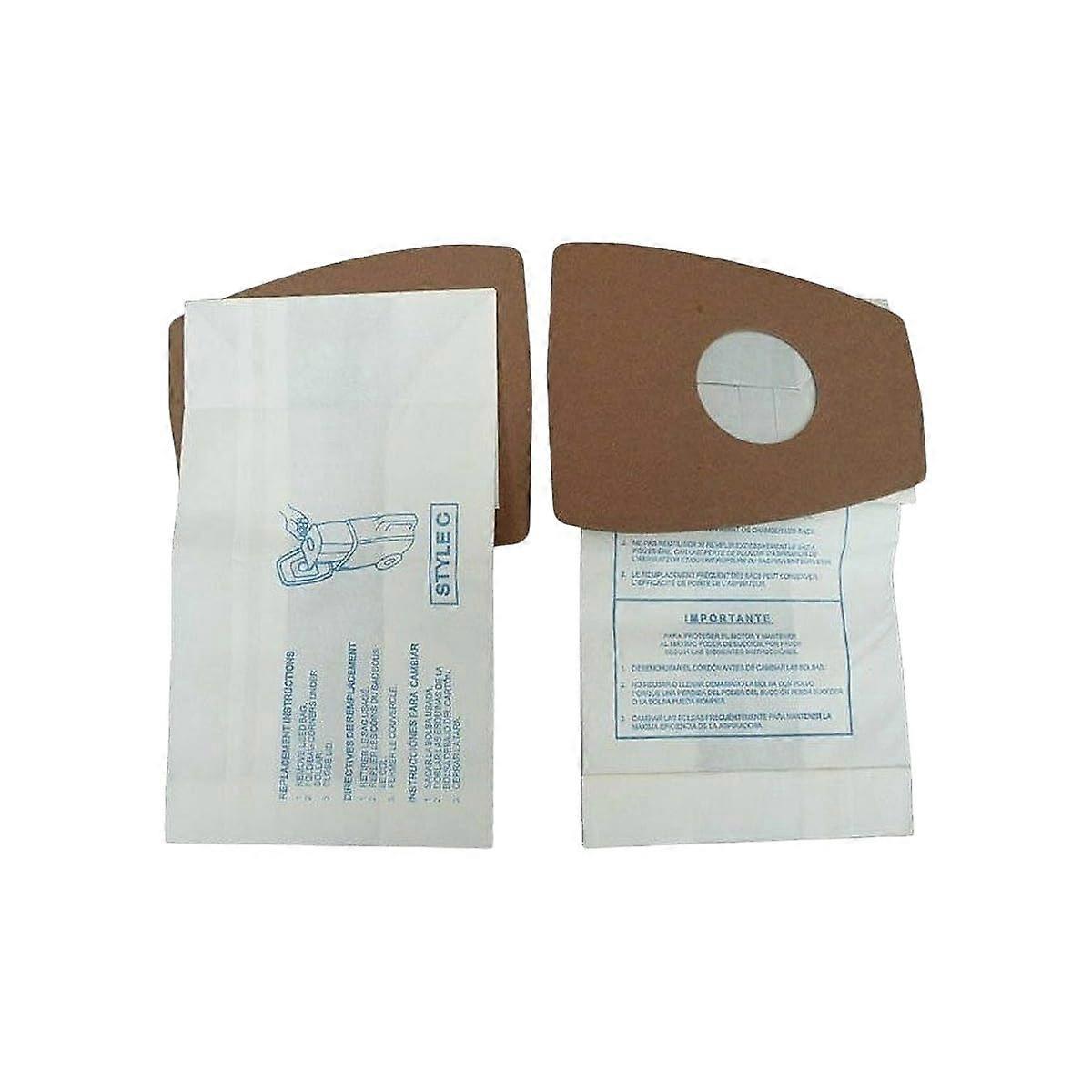 Vacuum Bags Replacement for Eureka Mighty Mite Style C,  Filtration Efficiency, Stable Suction
