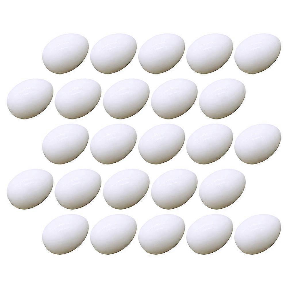 Decorative Eggs Simulation Pigeon Eggs for DIY Decoration 50Pcs