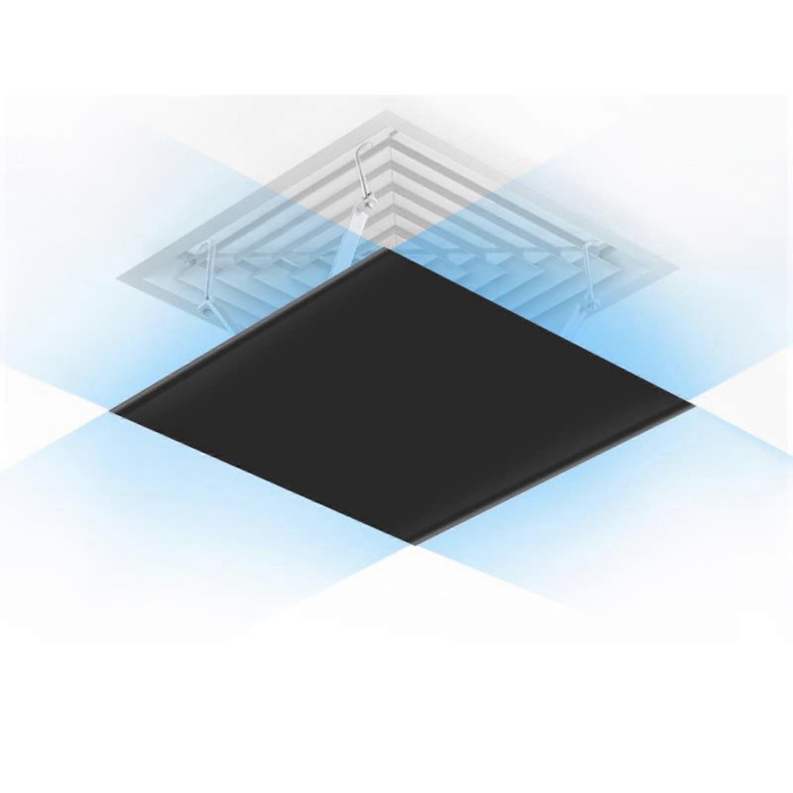 Adjustable Air Vent Deflector 18 Inch for Ceiling AC, Windproof Cover for Stable Indoor Temperature