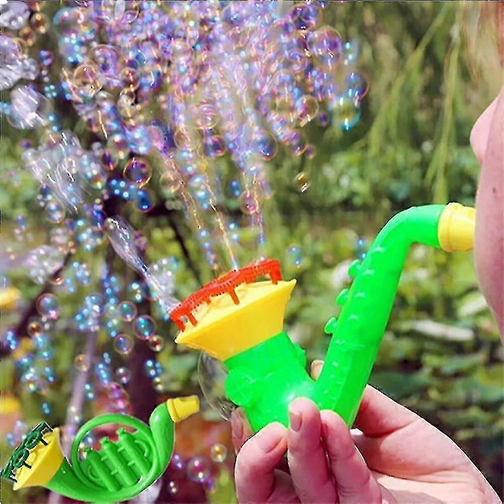 Set Plastic Water Blowing Bubble Soap Blower Water Tools 25-26