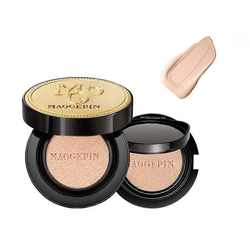 Luxury Long Lasting Waterproof Cushion Foundation Full Coverage Hydrating Makeup with Refill 801