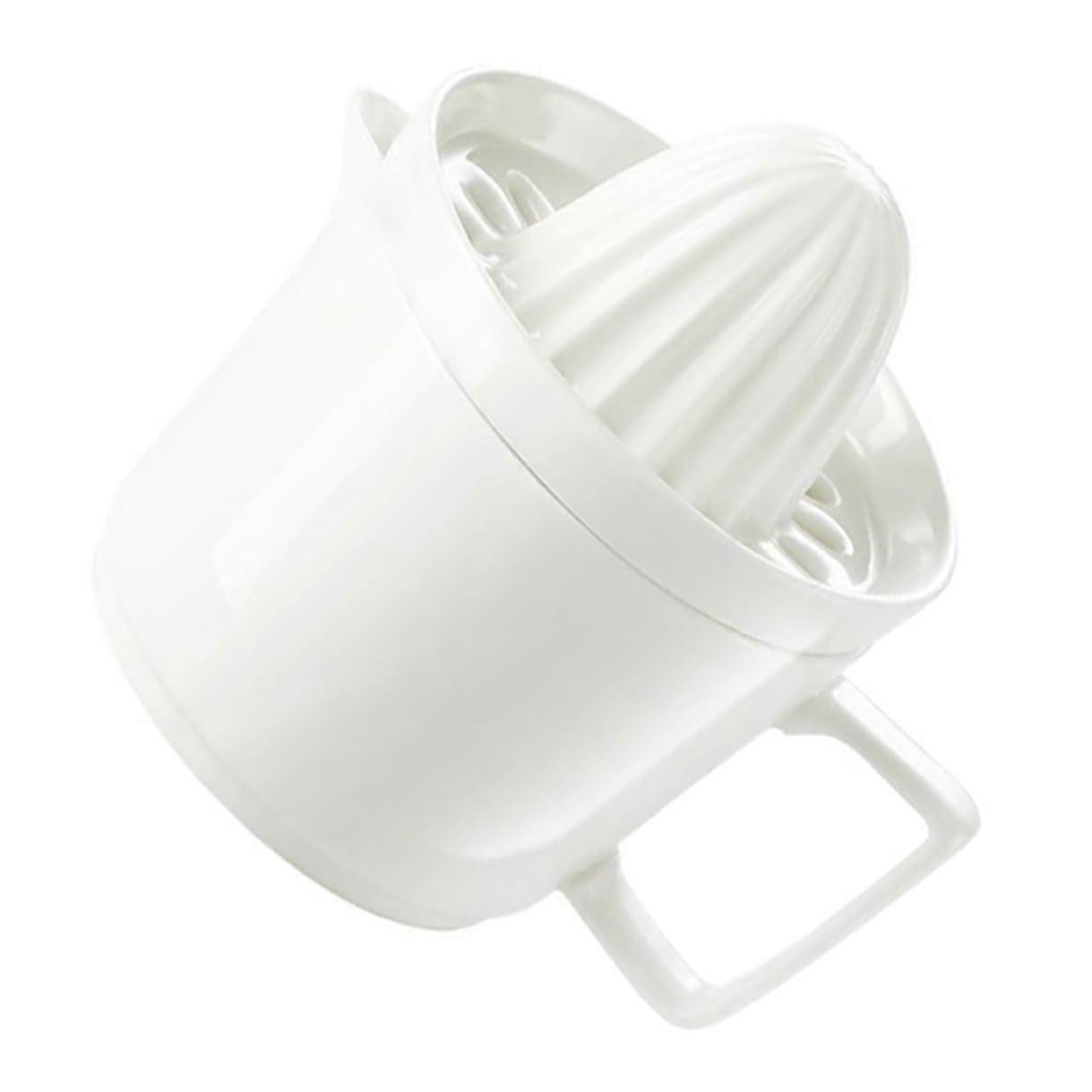 Manual Citrus Juicer Cup Ceramic Handheld Lemon Squeezer for Fast Juice Extraction Kitchen Use