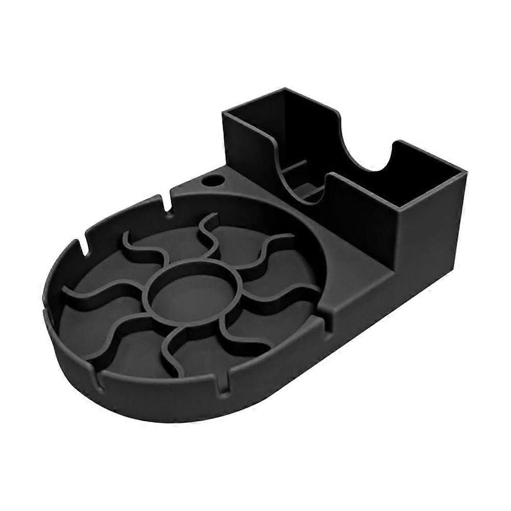 Silicone Drying Rack for Cups and Bottles, Fast Cup Drainer Stand, Countertop SpaceSaving Black