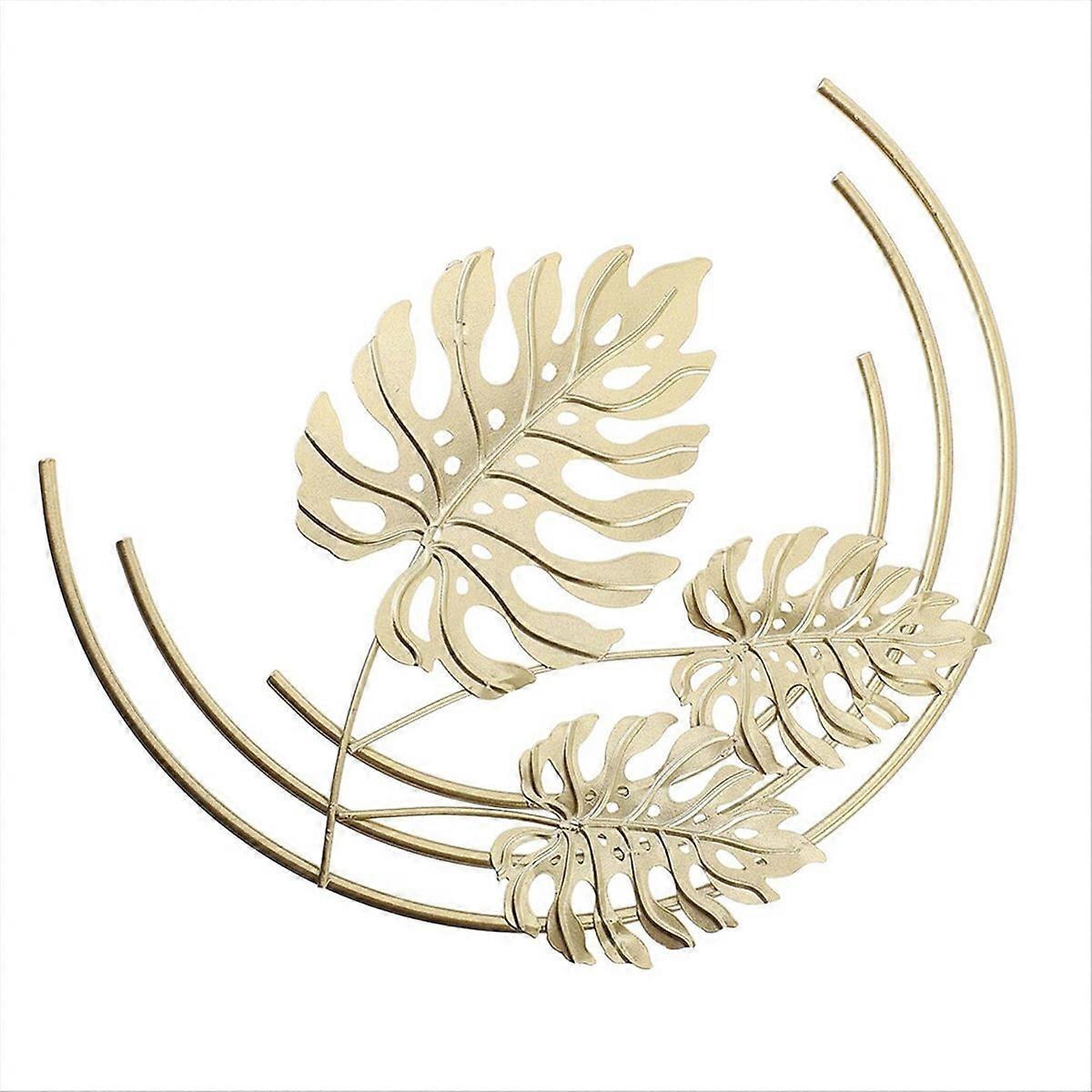 Iron Leaf Wall Hanging, Monstera Leaf Wall Ornaments