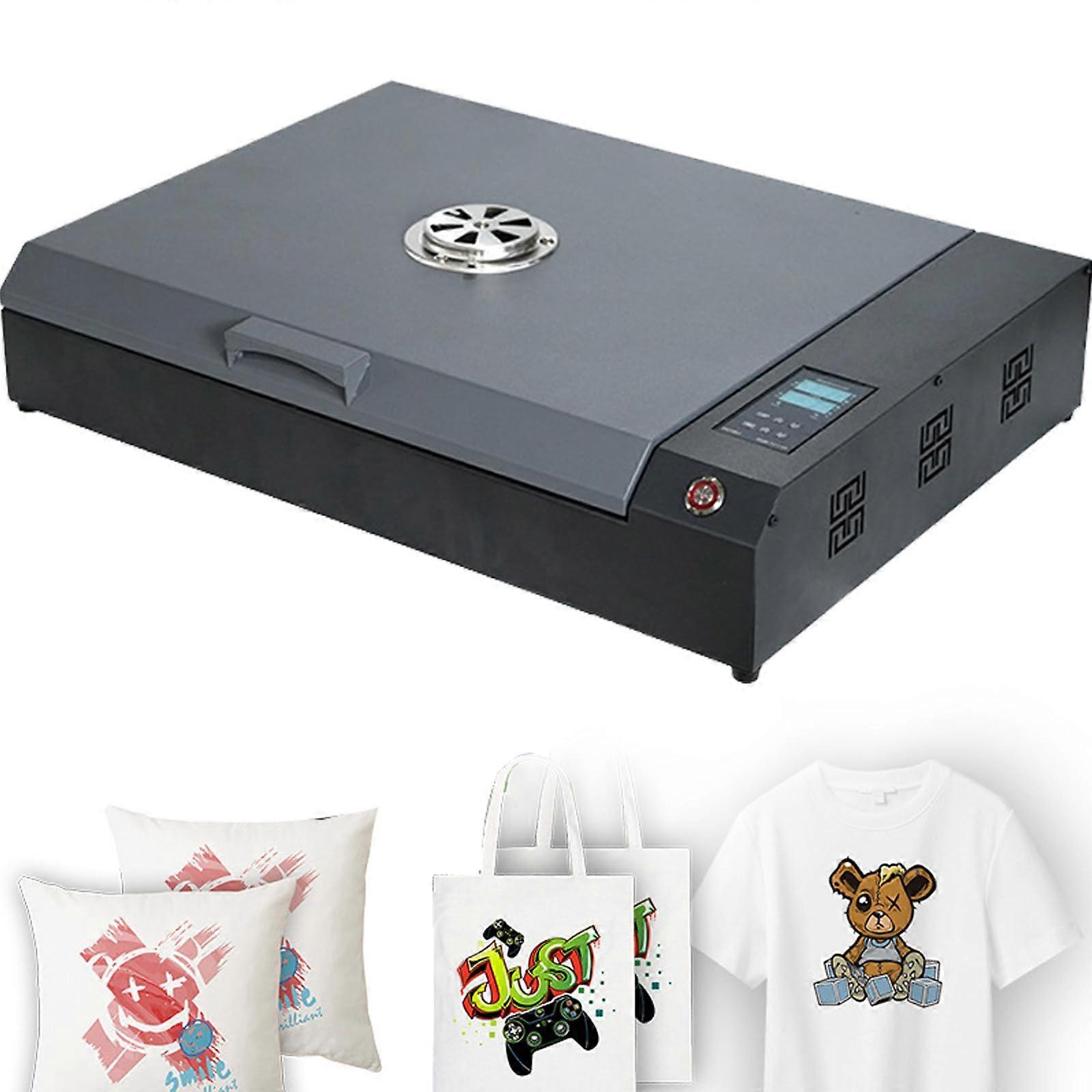 DTF Transfer Curing Oven with Fast Dual Heating and Precise Control for A3 PET Film Printing