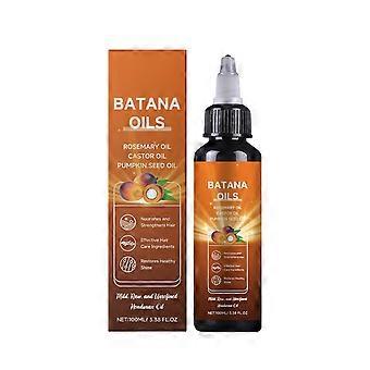 Batana Oil hårvekstolje med rosmarin, dyp fuktighetsgivende ikke-fet formel, 30 ml