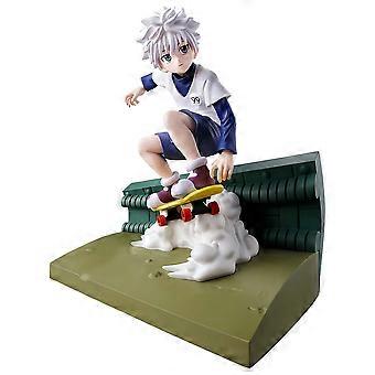 Killua Zoldyck Action Figure 14cm PVC Handpainted Hunter x Hunter Collectible Desk Statue