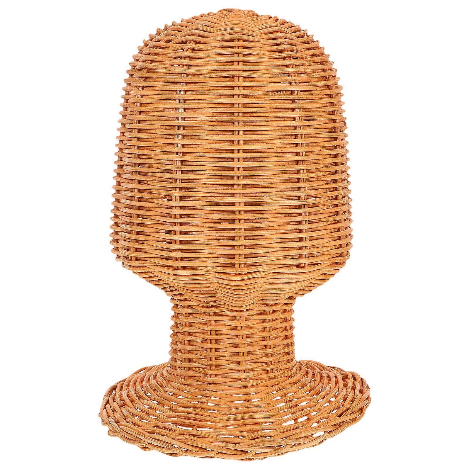 Rattan Hat Stand Holder Display Stand for Storage Use