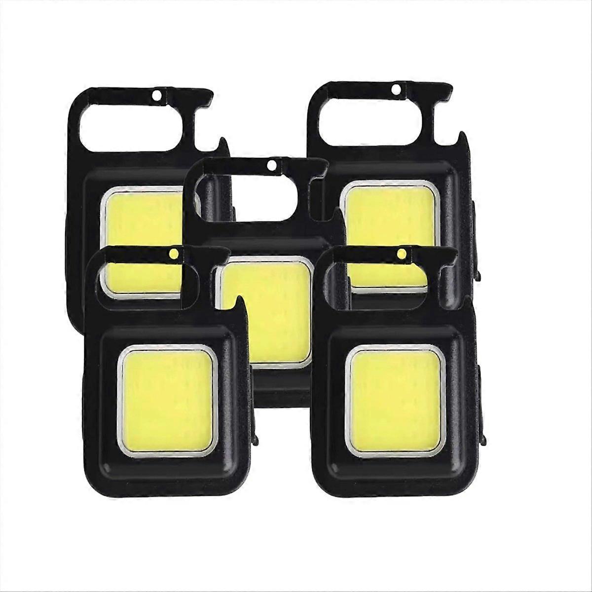 White Rows Keychain Light,Whiterows Cob Keychain Work Light