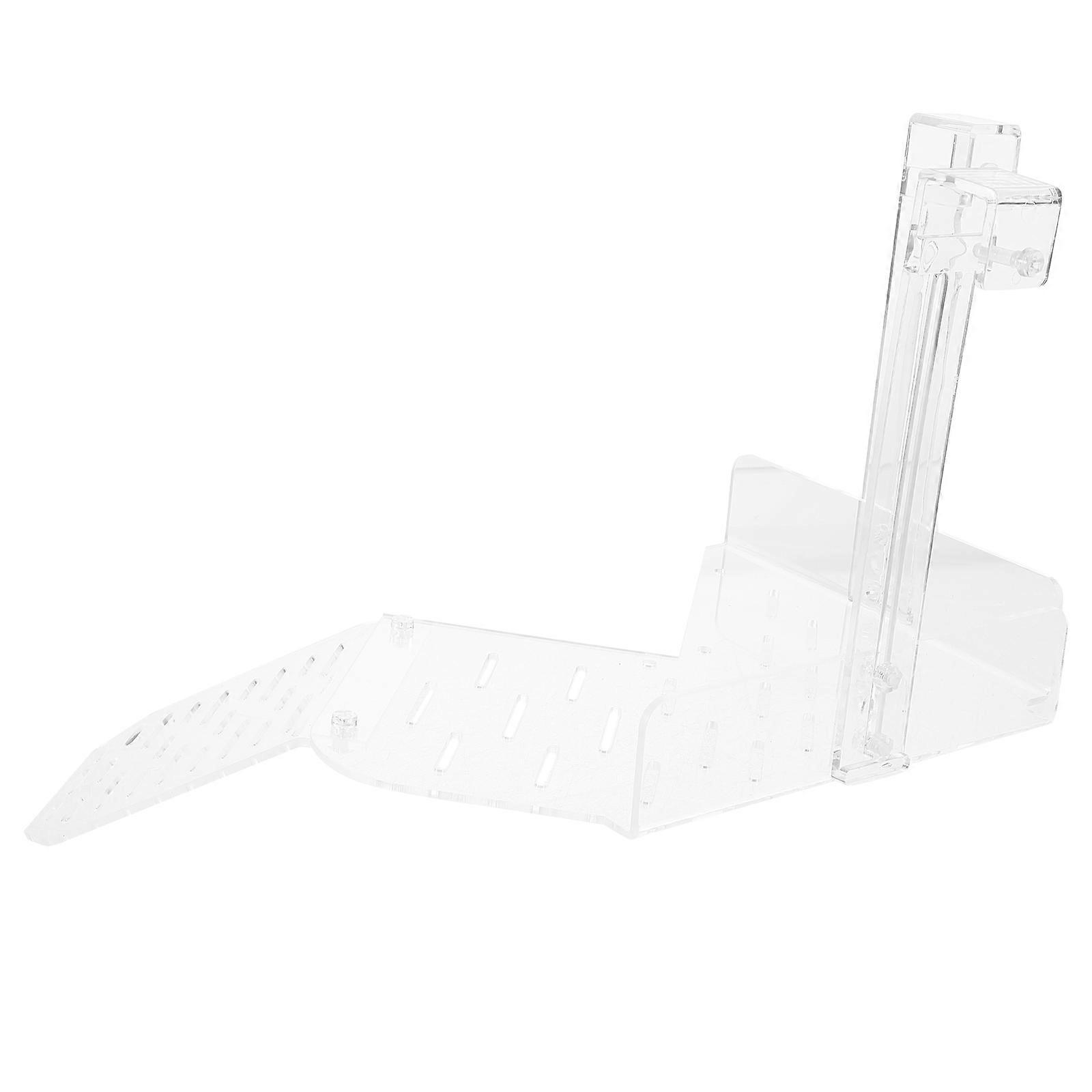 5Sets Turtle Acrylic Basking Platform for Aquarium with Convenient Hook