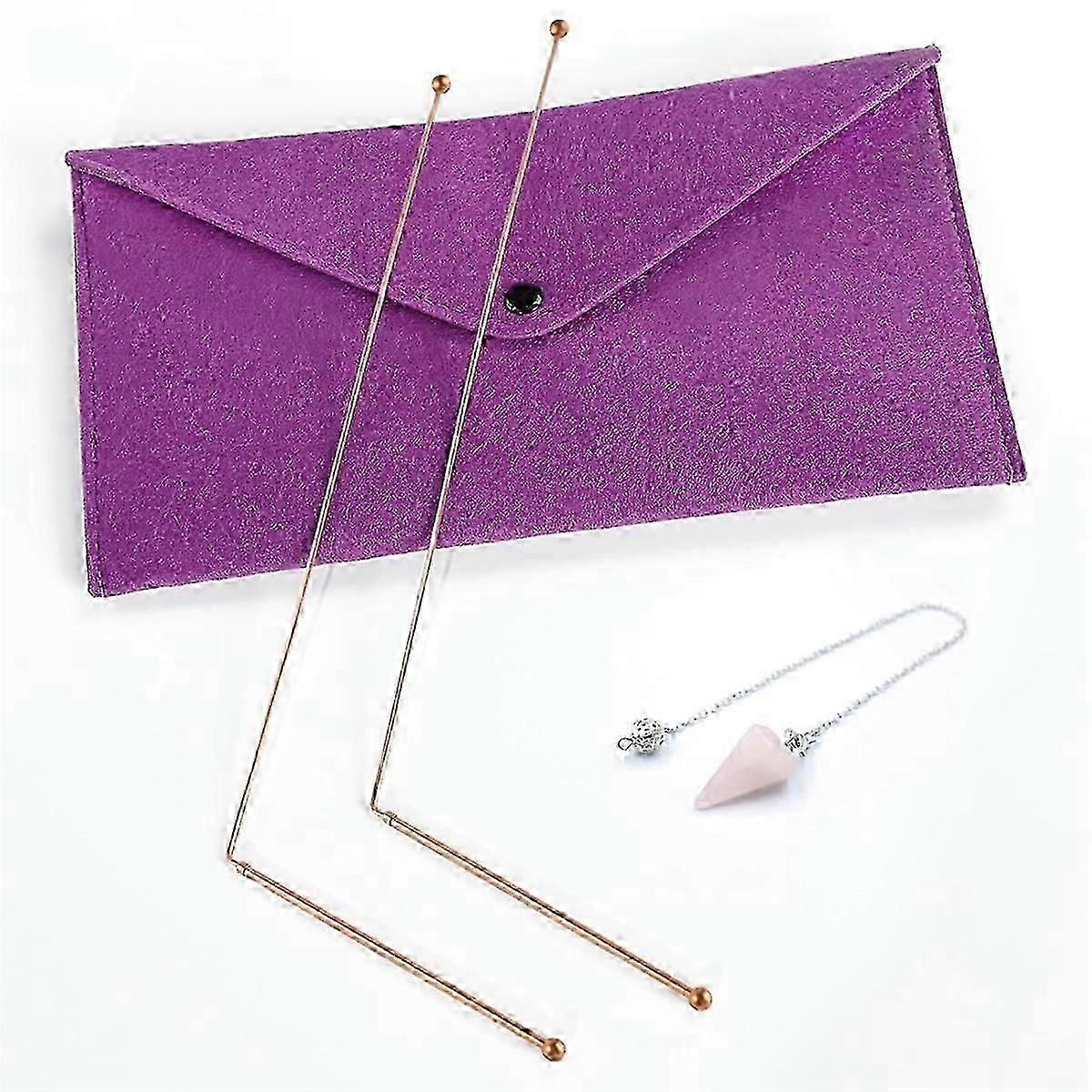 Copper Dowsing Pendulum Kit for Ghost Hunting and Water Divination