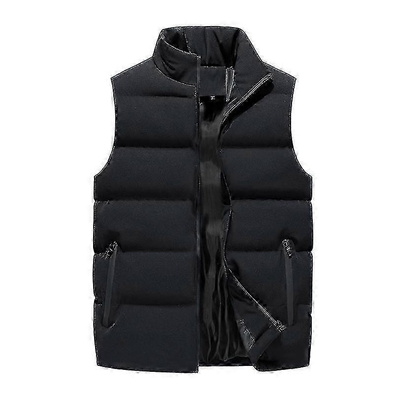 Men's Quilted Vest For Warmth ging