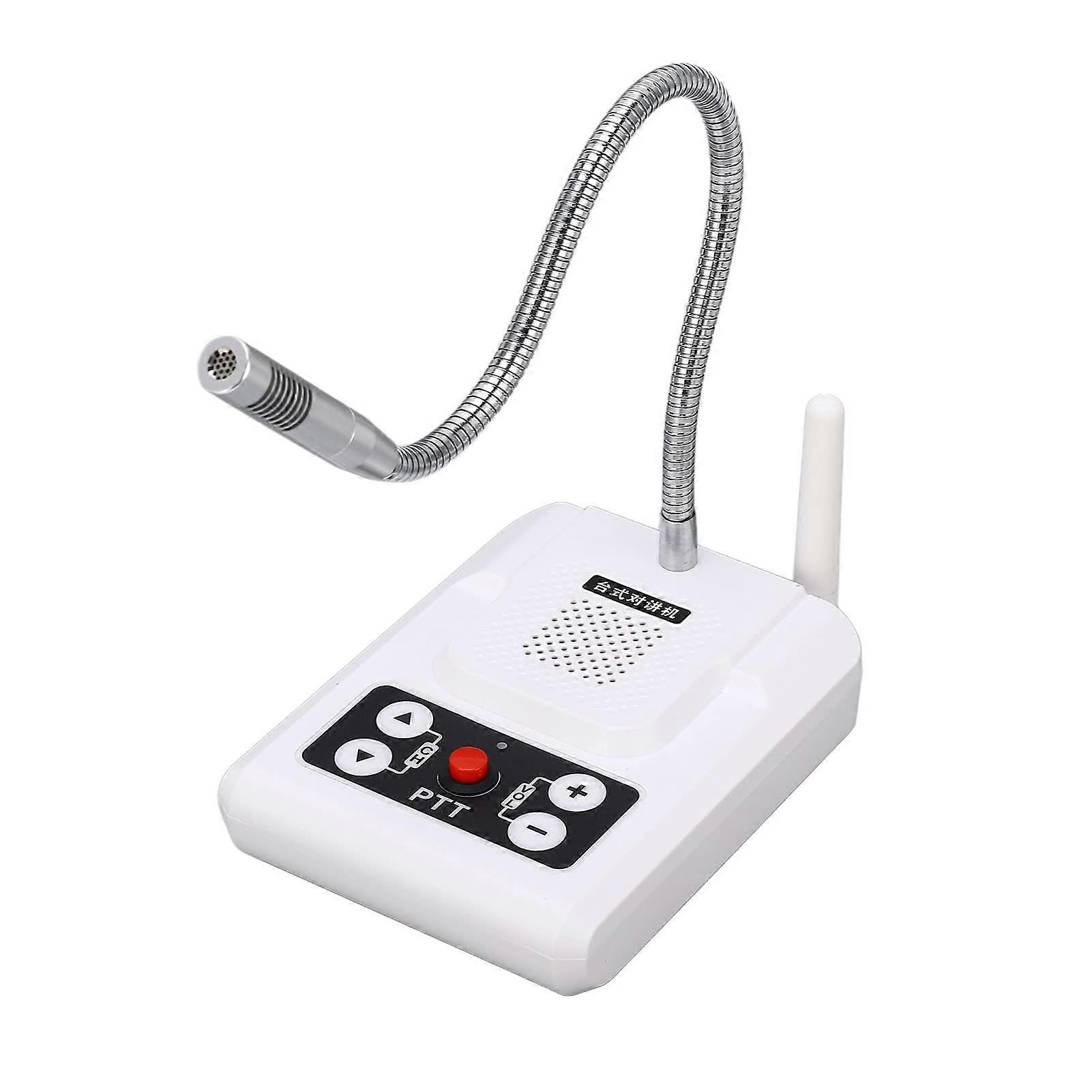 Wall Mount Intercom System for Home, Two Way Communication with US Plug and SpaceSaving Design