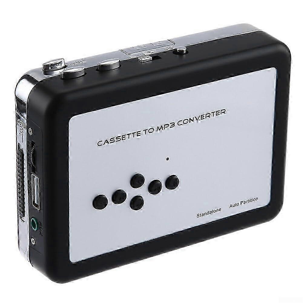 Convertitore portatile da cassetta a MP3 tramite USB per Windows e Mac.
