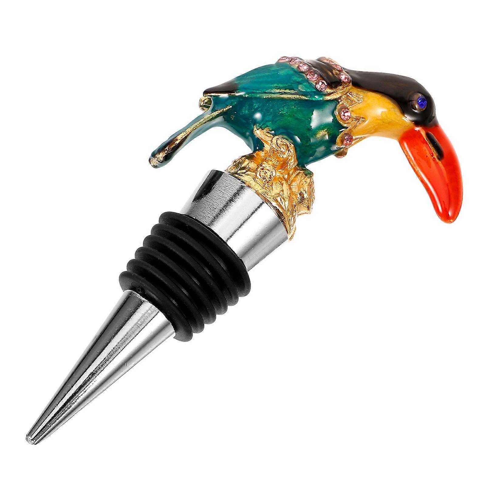 Toucan Shape Metal Decorative for Use