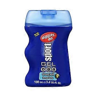 Dippity Do Sport Gel Strong Hold, 100 Ml (Case Of 12)