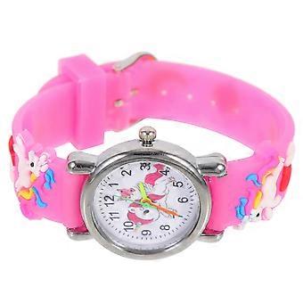 Unicorn Children's Watch for Kids Silicone Band Wrist Watch