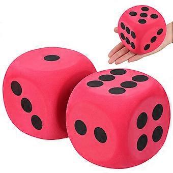 2pcs Lage EVA Dices Game Dice Prop Portable Dice Prop Party Game Dice Prop Party Playing