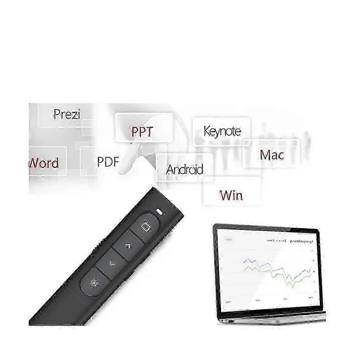 2.4ghz Usb Wireless Powerpoint Remote Control Presenter Pointers Pen Pointers Remote Control Smart